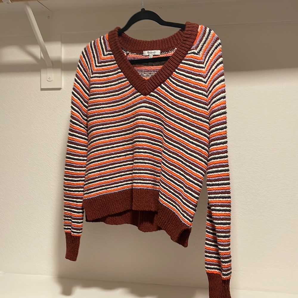 Madewell vneck sweater
